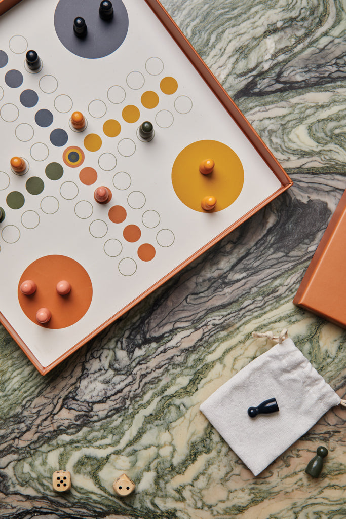 Load image into Gallery viewer, Ludo coffee table game - Custom Wood Designs
