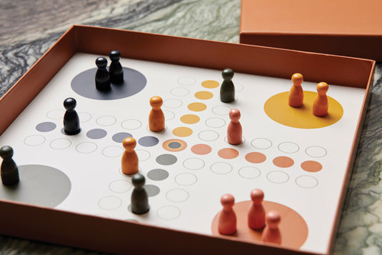 Ludo coffee table game - Custom Wood Designs