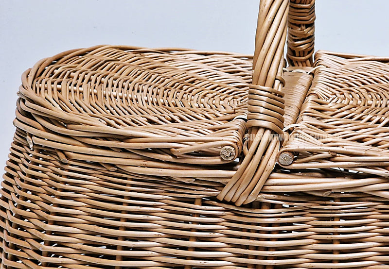 Load image into Gallery viewer, 10 x Oval Picnic Basket - 30hx38x24cm Custom Wood Designs __label: Multibuy CustomWoodDesignsIrelandIrishsuppliuerofWickerbasketsnaturalwickerbasketsPolywickebasketscorporategiftingbasketsretaildisplaybasketsdisplaybasketsgifting_16_a39163ed-5fab-4be0-a226-05
