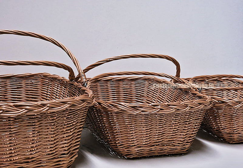 Load image into Gallery viewer, 10 x Market/Shop Basket - 16hx43x33 Custom Wood Designs __label: Multibuy CustomWoodDesignsIrelandIrishsuppliuerofWickerbasketsnaturalwickerbasketsPolywickebasketscorporategiftingbasketsretaildisplaybasketsdisplaybasketsgifting_25_931aeb7f-17f3-4cb7-b04e-fa77f92938b2

