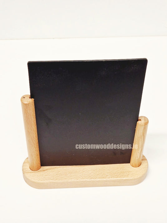 Small tabletop chalkboard Beech Finish x 6 - Custom Wood Designs