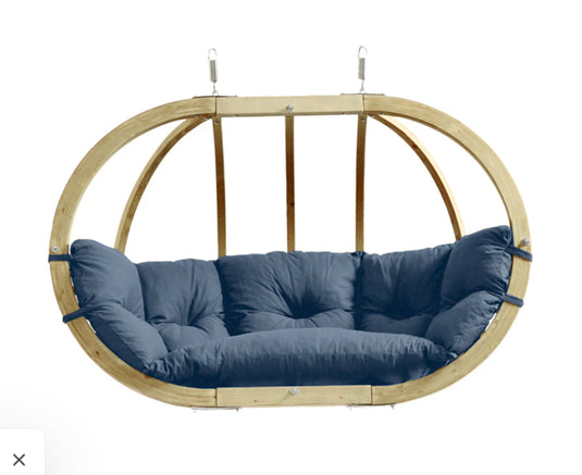 Royal Wood Hanging Chair & Frame Set - Custom Wood Designs Royal Wood Hanging Chair & Frame Set made from [material] – Ideal for [use_case] | Custom Wood Designs