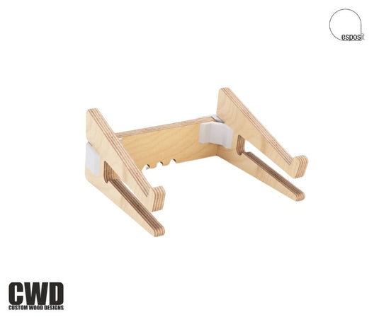 Supporto pc portatile UP+ Exclusive - Custom Wood Designs