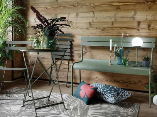 Luxembourg 2/3-seater Bench with backrest - Custom Wood Designs Luxembourg 2/3-seater Bench with backrest made from [material] – Ideal for [use_case] | Custom Wood Designs