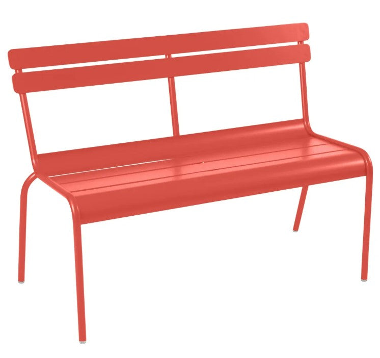 Load image into Gallery viewer, Luxembourg 2/3-seater Bench with backrest - Custom Wood Designs Luxembourg 2/3-seater Bench with backrest made from [material] – Ideal for [use_case] | Custom Wood Designs
