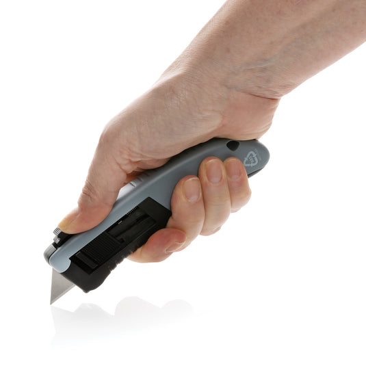 RCS certified recycled plastic Auto retract safety knife - Custom Wood Designs