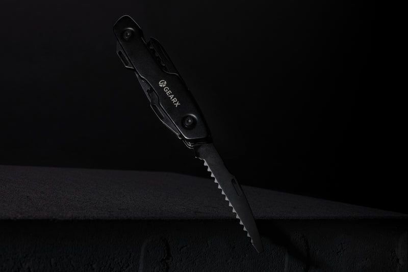 Load image into Gallery viewer, Gear X multifunctional knife - Custom Wood Designs
