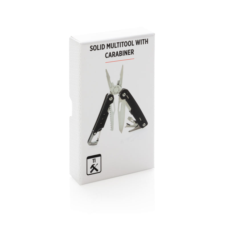 Load image into Gallery viewer, Solid multitool with carabiner - Custom Wood Designs

