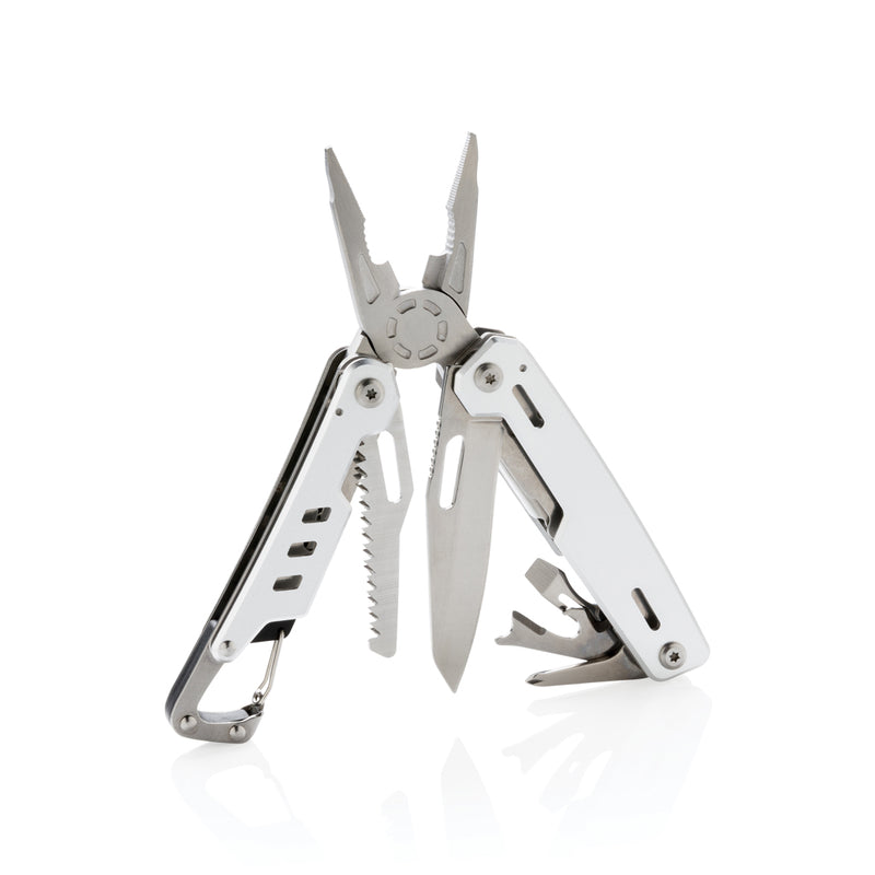 Load image into Gallery viewer, Solid multitool with carabiner - Custom Wood Designs
