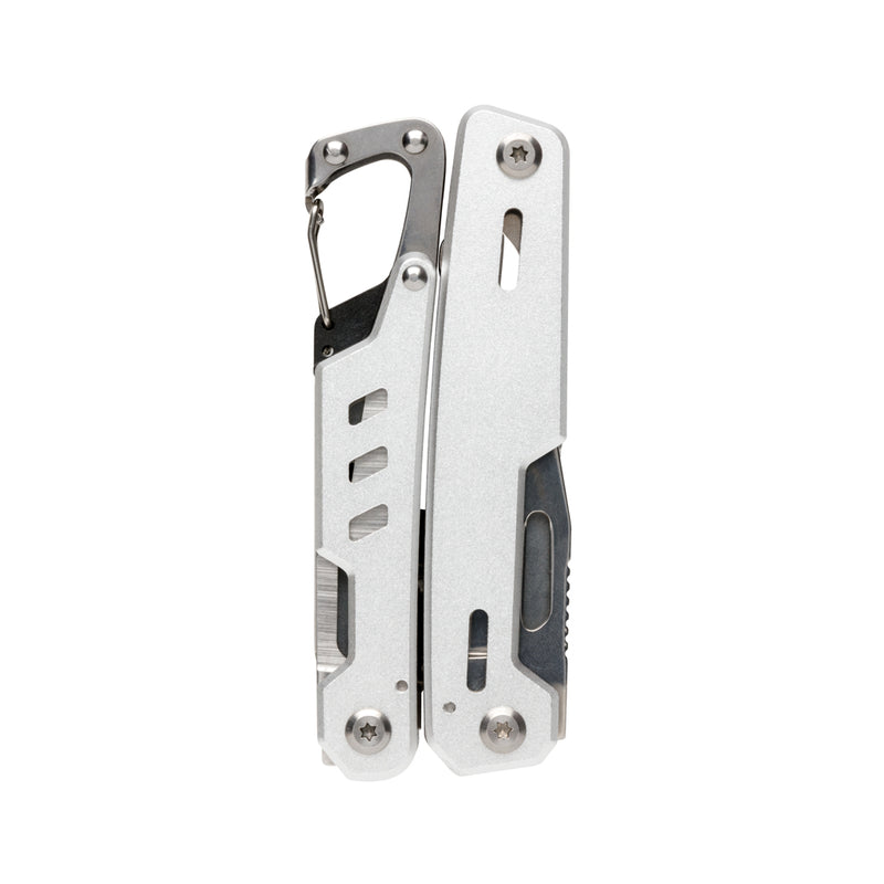Load image into Gallery viewer, Solid multitool with carabiner - Custom Wood Designs
