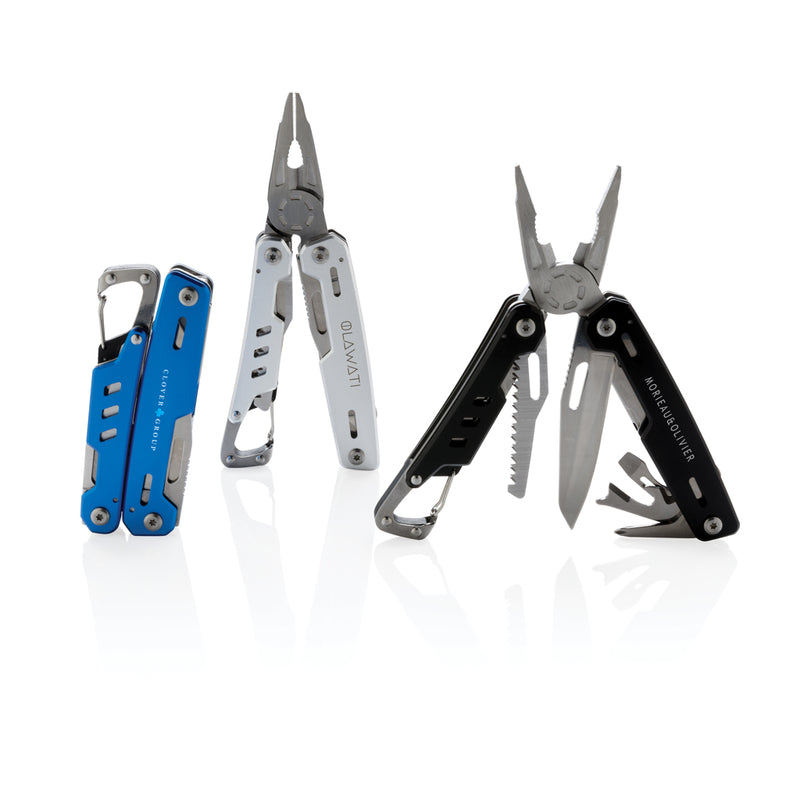 Load image into Gallery viewer, Solid multitool with carabiner - Custom Wood Designs
