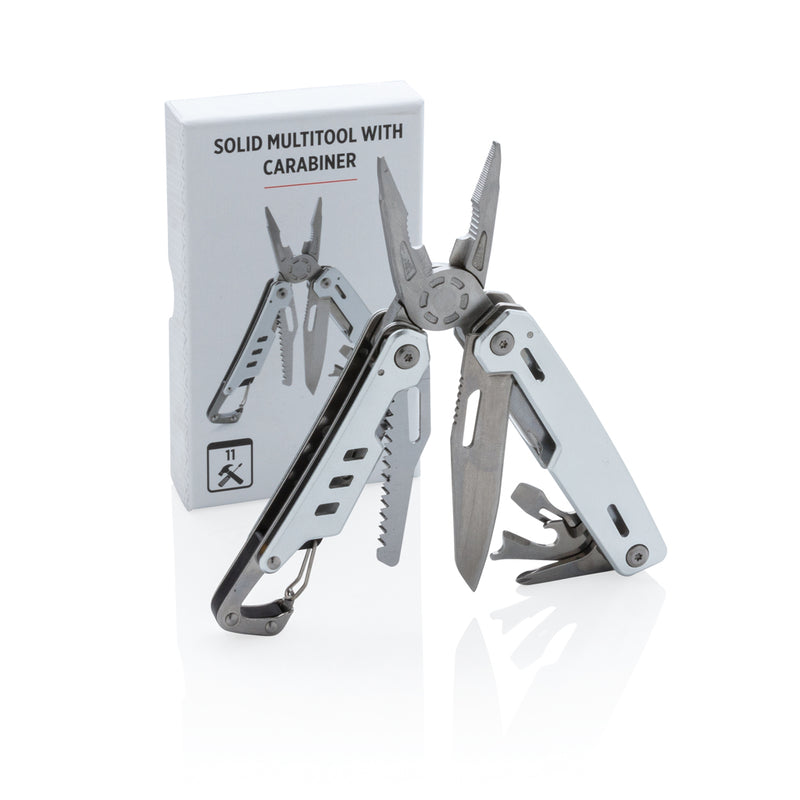 Load image into Gallery viewer, Solid multitool with carabiner - Custom Wood Designs
