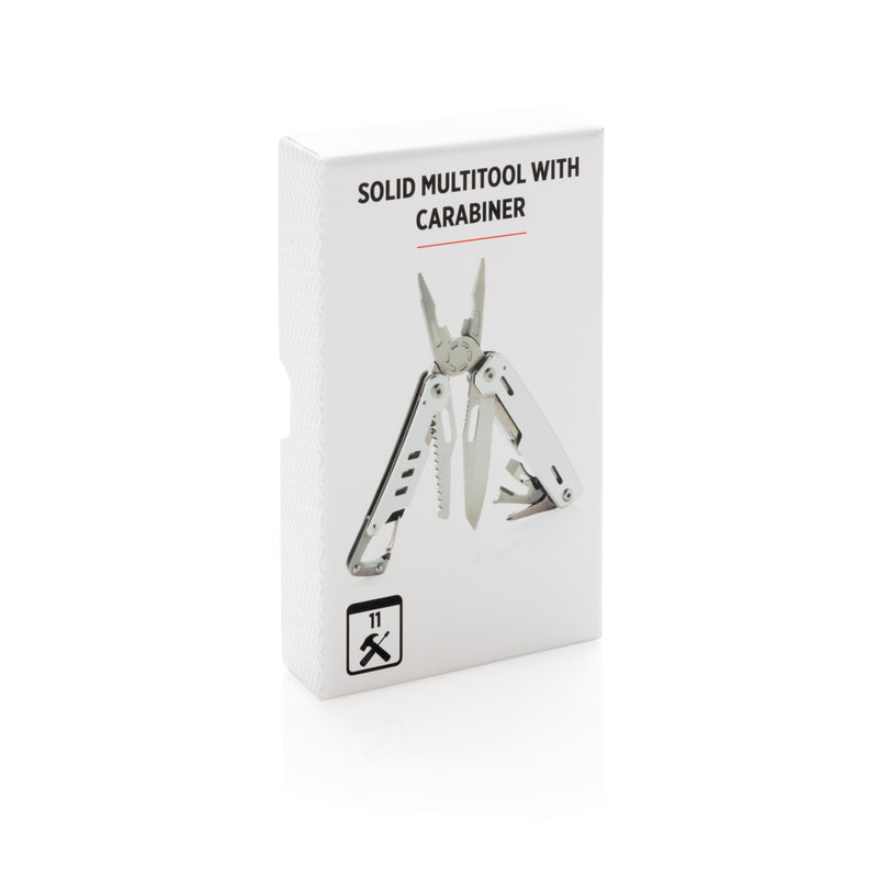 Load image into Gallery viewer, Solid multitool with carabiner - Custom Wood Designs
