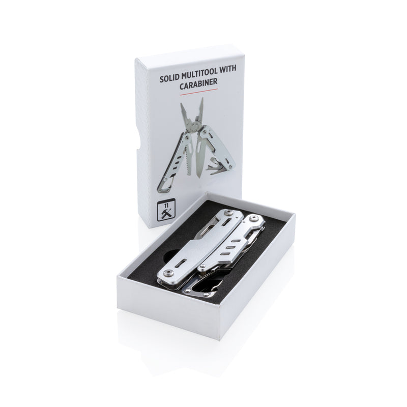 Load image into Gallery viewer, Solid multitool with carabiner - Custom Wood Designs
