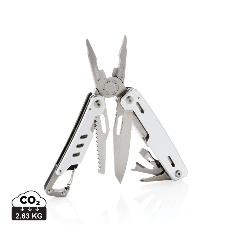 Load image into Gallery viewer, Solid multitool with carabiner - Custom Wood Designs
