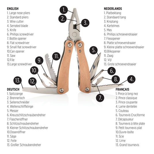 Wood multitool - Custom Wood Designs