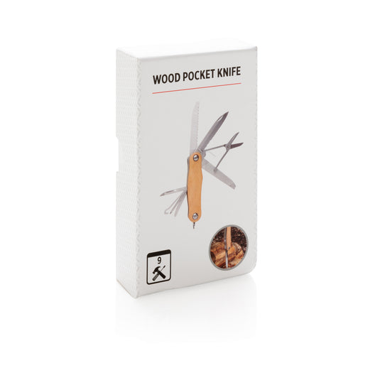 Wood pocket knife - Custom Wood Designs
