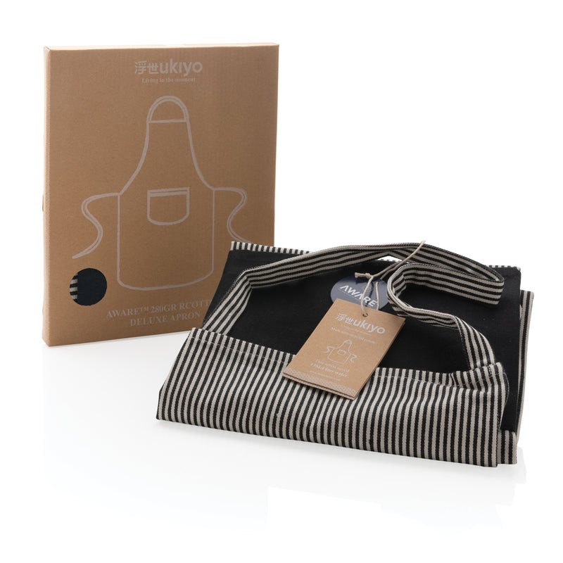 Load image into Gallery viewer, Ukiyo Aware™ 280gr rcotton deluxe apron - Custom Wood Designs
