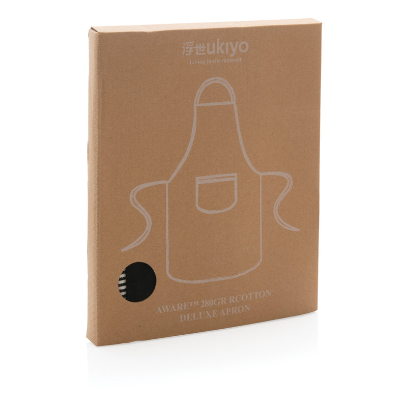 Load image into Gallery viewer, Ukiyo Aware™ 280gr rcotton deluxe apron - Custom Wood Designs
