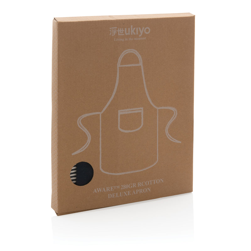 Load image into Gallery viewer, Ukiyo Aware™ 280gr rcotton deluxe apron - Custom Wood Designs
