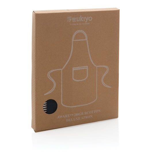 Ukiyo Aware™ 280gr rcotton deluxe apron - Custom Wood Designs