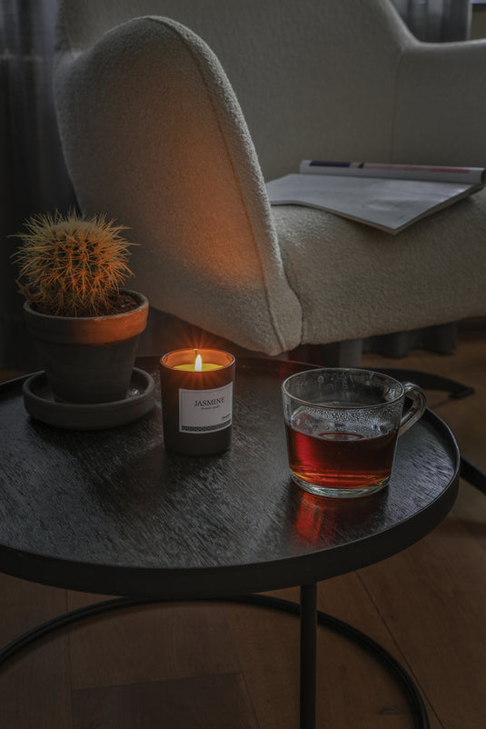 Ukiyo small scented candle in glass - Custom Wood Designs