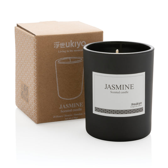 Ukiyo small scented candle in glass - Custom Wood Designs