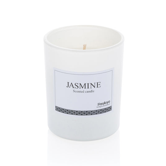 Ukiyo small scented candle in glass - Custom Wood Designs