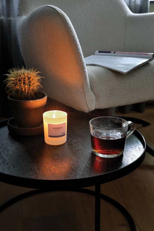 Ukiyo small scented candle in glass - Custom Wood Designs