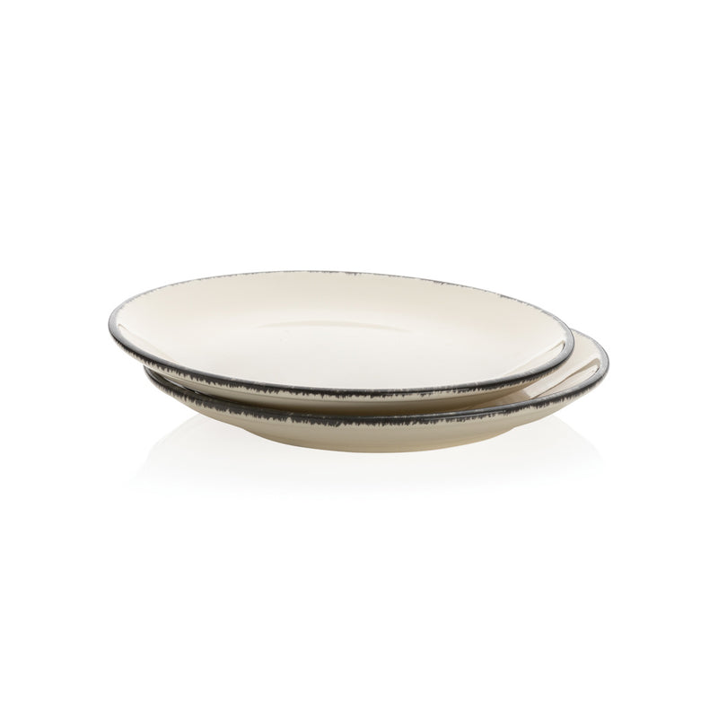Load image into Gallery viewer, Ukiyo dinner plate set of 2 - Custom Wood Designs
