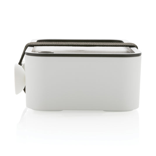 GRS recycled PP lunch box with spork - Custom Wood Designs