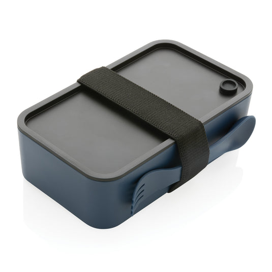 GRS recycled PP lunch box with spork - Custom Wood Designs