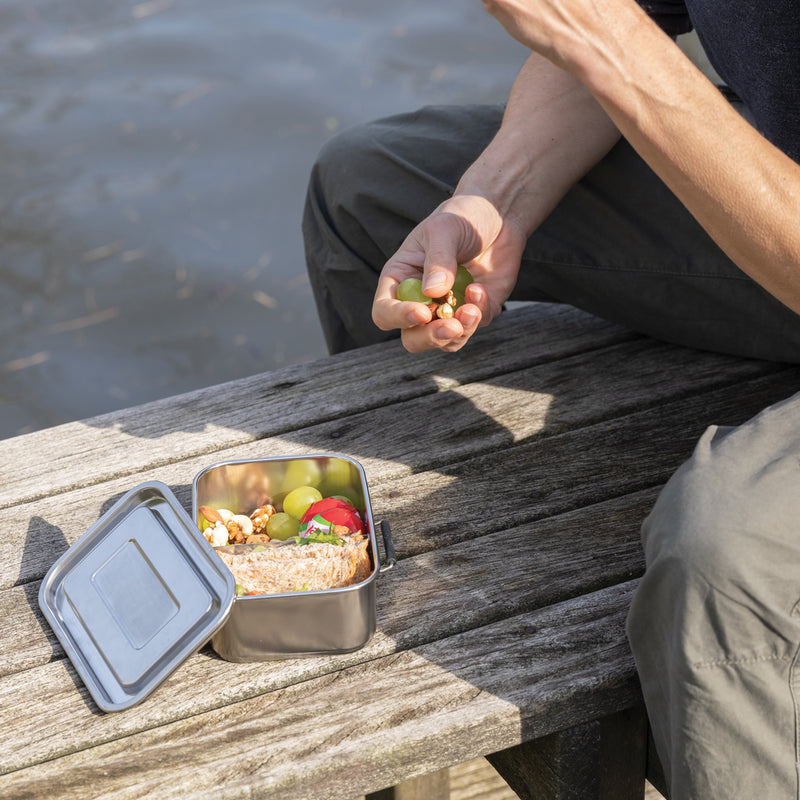 Load image into Gallery viewer, RCS Recycled stainless steel leakproof lunch box - Custom Wood Designs
