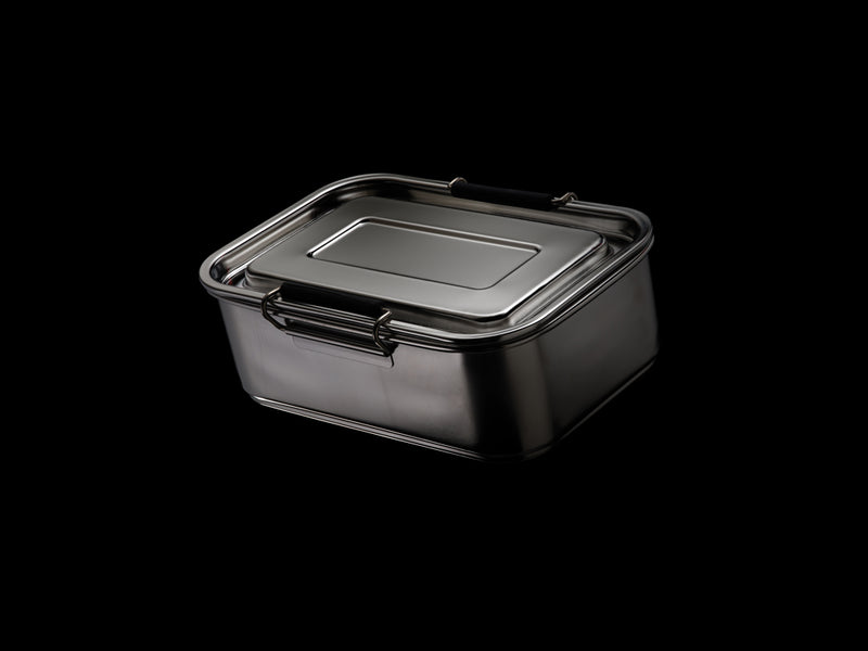 Load image into Gallery viewer, RCS Recycled stainless steel leakproof lunch box - Custom Wood Designs
