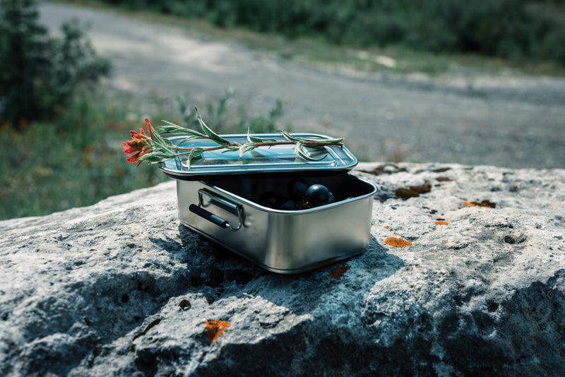 Load image into Gallery viewer, RCS Recycled stainless steel leakproof lunch box - Custom Wood Designs
