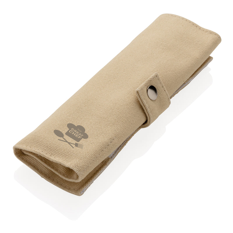 Load image into Gallery viewer, Reusable bamboo travel cutlery set - Custom Wood Designs
