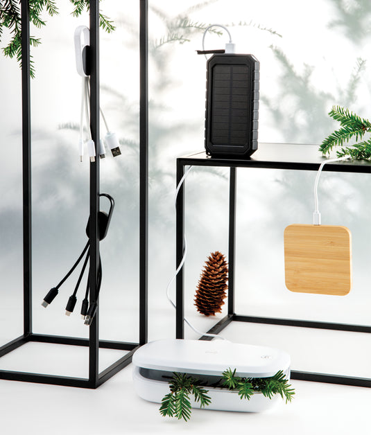 UV-C steriliser box with 5W wireless charger - Custom Wood Designs