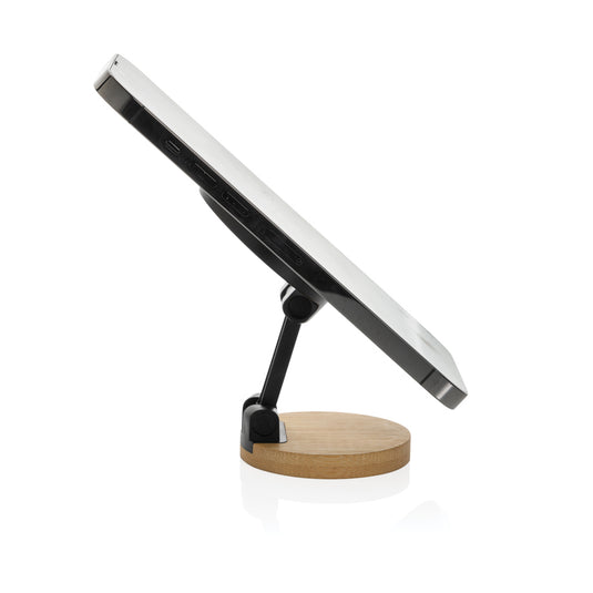Magmount RCS recycled plastic and bamboo phone stand - Custom Wood Designs