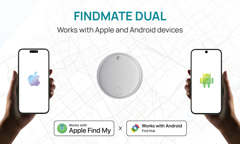 Load image into Gallery viewer, Findmate Dual RCS recycled plastic item finder IPX 5 - Custom Wood Designs Findmate Dual RCS recycled plastic item finder IPX 5 made from [material] –  [use_case] | Custom Wood Designs

