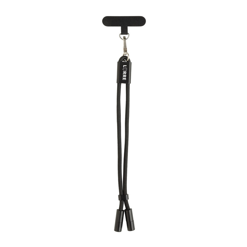 Load image into Gallery viewer, LoopAmp RCS RPET adjustable phone wrist strap 60W cable - Custom Wood Designs LoopAmp RCS RPET adjustable phone wrist strap 60W cable
