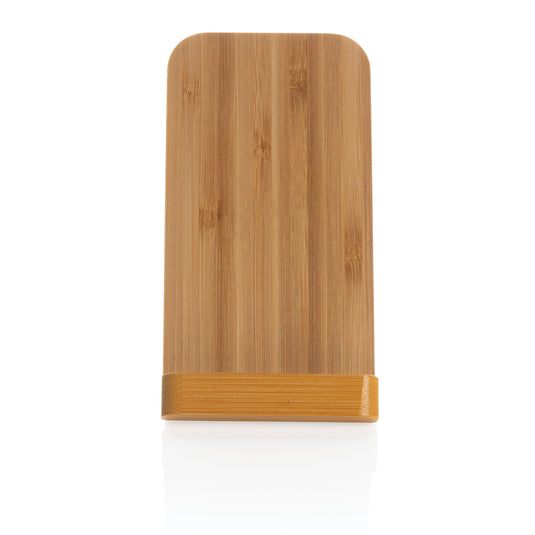 Bamboo 5W wireless charging stand - Custom Wood Designs