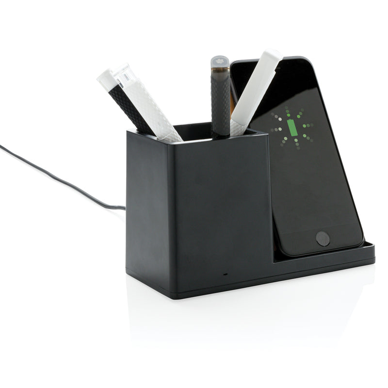 Load image into Gallery viewer, Ontario RCS recycled plastic 10W wireless charger - Custom Wood Designs
