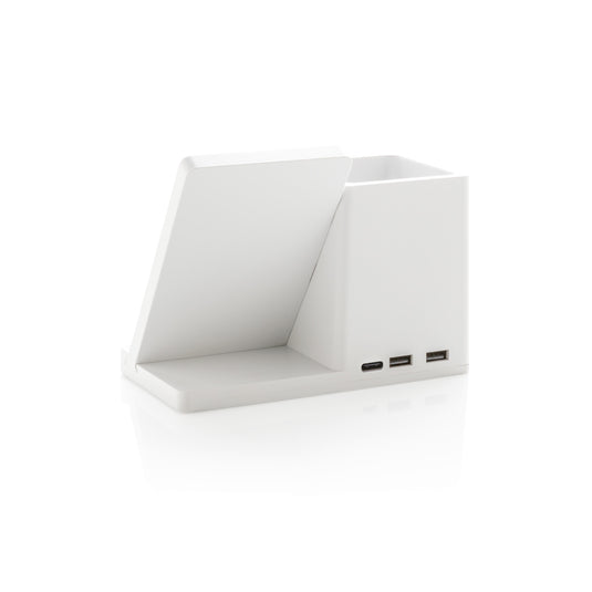 Ontario RCS recycled plastic 10W wireless charger - Custom Wood Designs