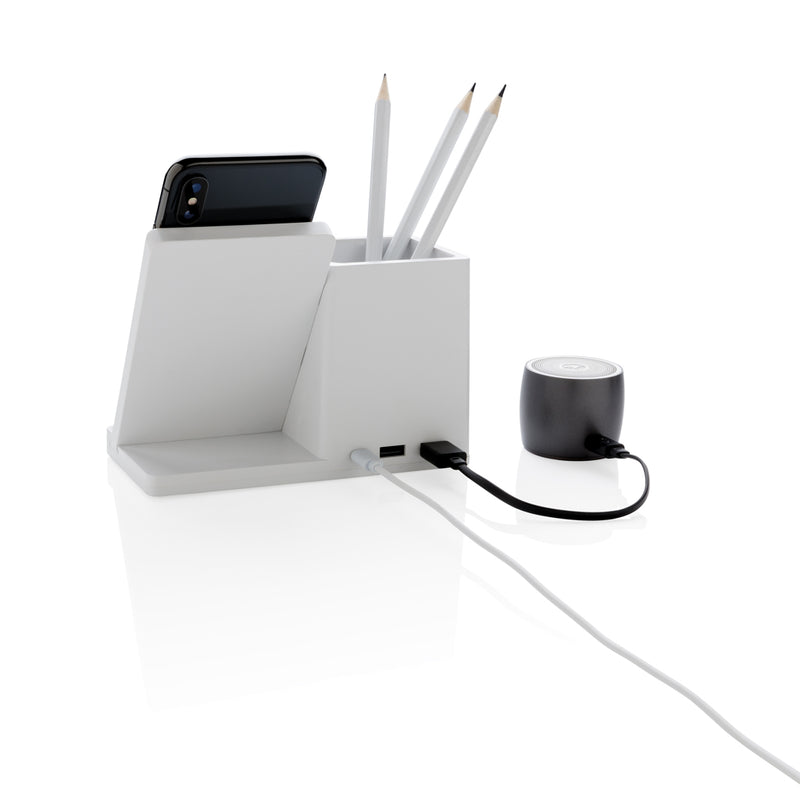 Load image into Gallery viewer, Ontario RCS recycled plastic 10W wireless charger - Custom Wood Designs
