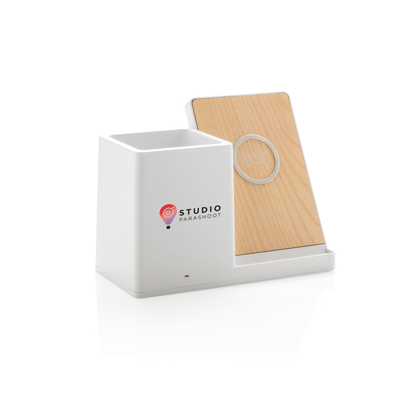 Load image into Gallery viewer, Ontario RCS recycled plastic 10W wireless charger - Custom Wood Designs
