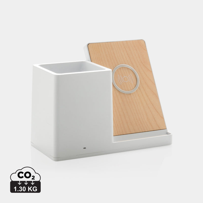 Load image into Gallery viewer, Ontario RCS recycled plastic 10W wireless charger - Custom Wood Designs
