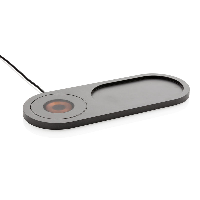 Load image into Gallery viewer, Encore 10W wireless charging valet tray - Custom Wood Designs
