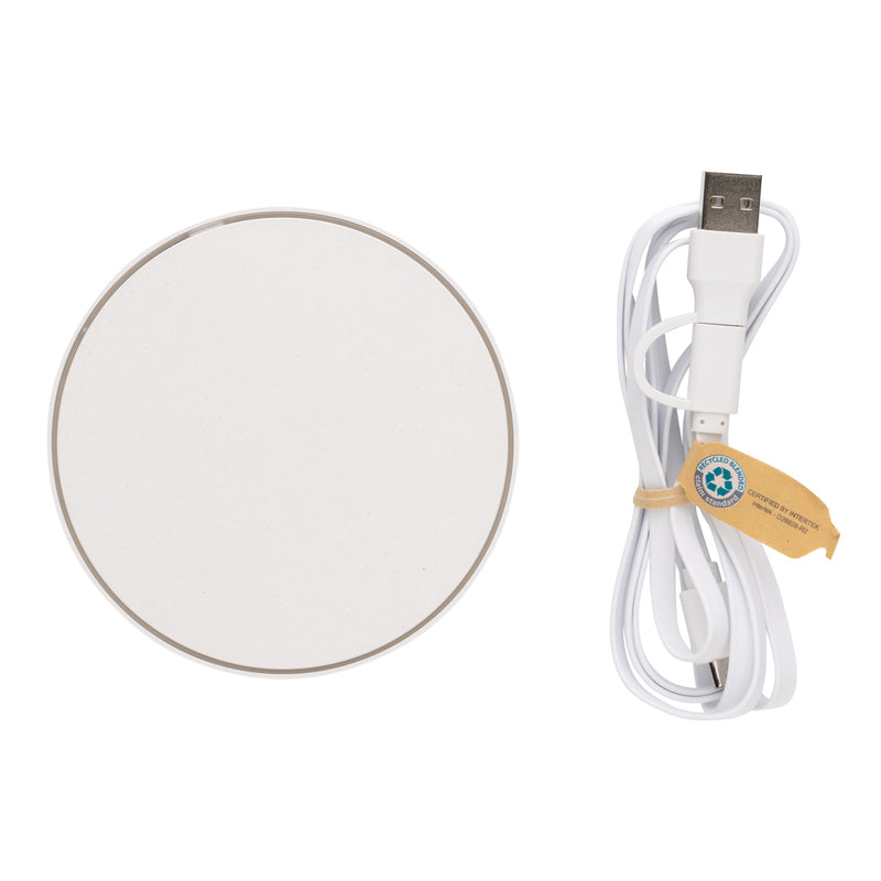 Load image into Gallery viewer, RCS standard recycled plastic 10W wireless charger - Custom Wood Designs

