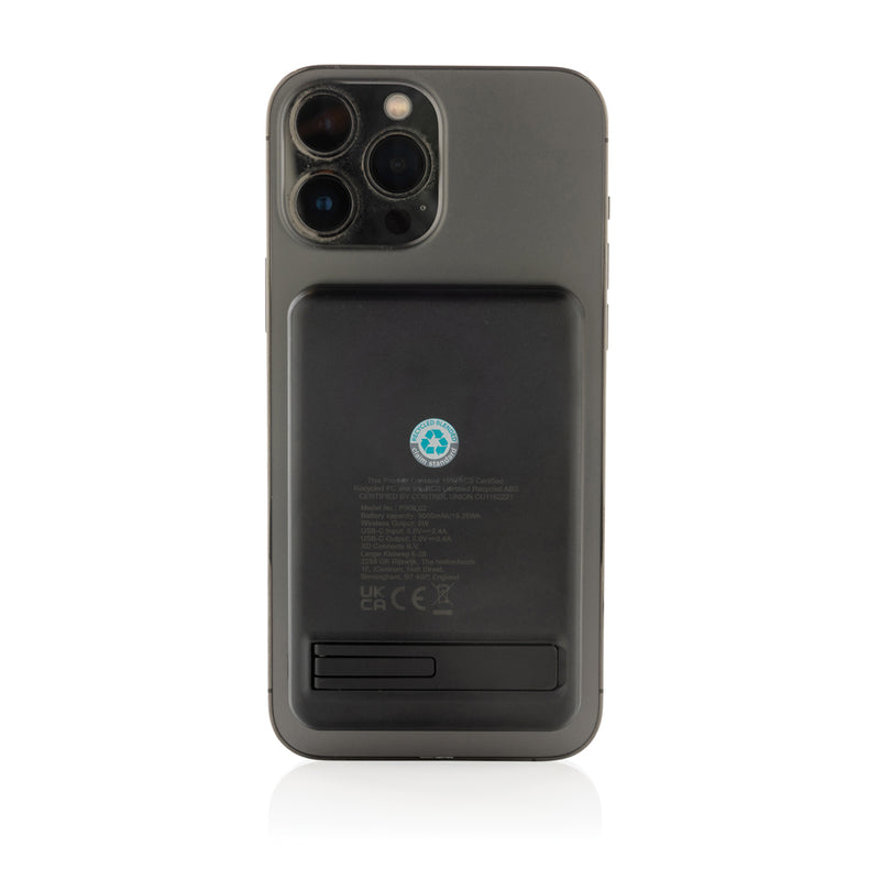 Load image into Gallery viewer, Powerbase RCS recycled plastic 3 in 1 charger with powerbank - Custom Wood Designs
