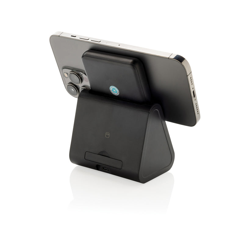 Load image into Gallery viewer, Powerbase RCS recycled plastic 3 in 1 charger with powerbank - Custom Wood Designs
